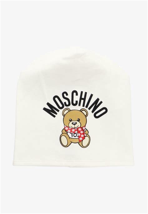 Moschino gorro hombre 60016M5802002 White Bianco lana .